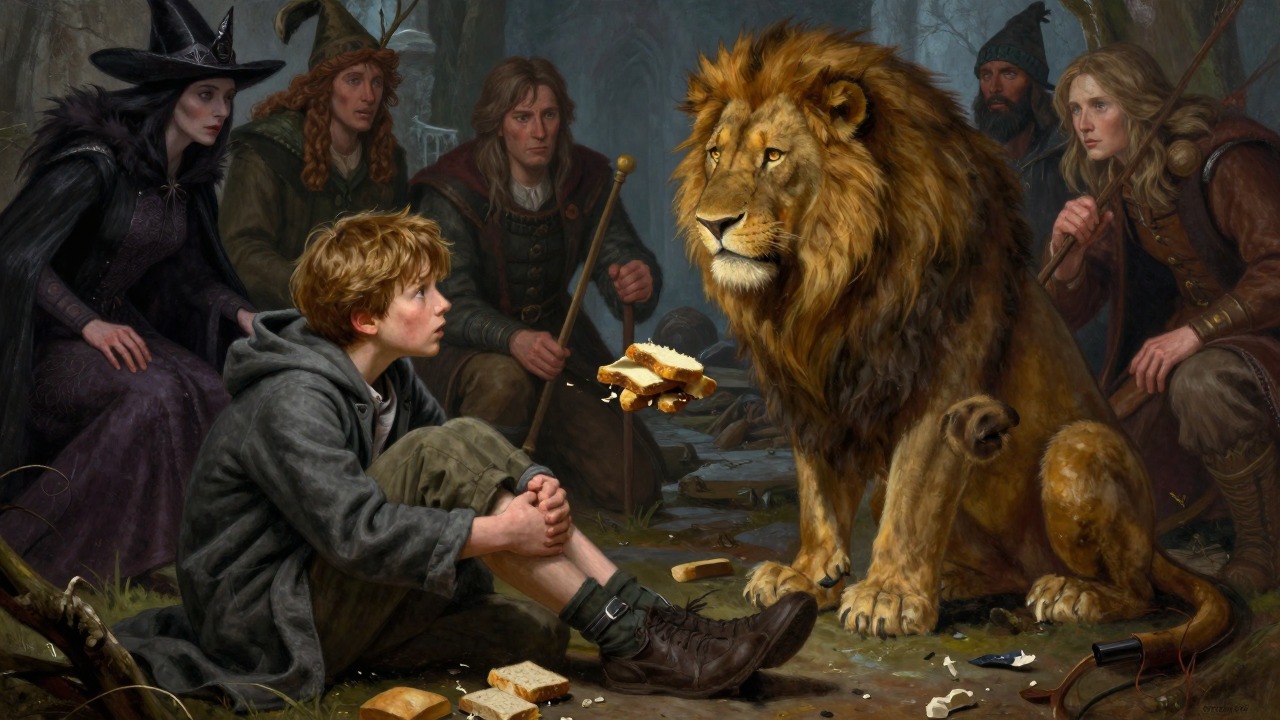 Edmund's Capture and Near-Death