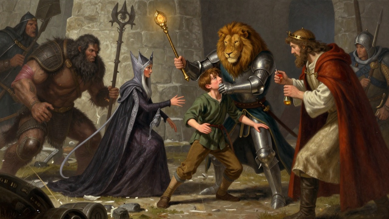 Edmund's Redemption in Battle