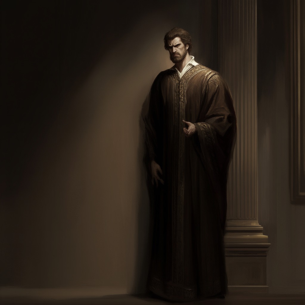 Jorah Mormont's Return from "A Dance with Dragons". Jorah, exiled and enslaved, seeks to regain Daenerys's favor by bringing her Tyrion as a gift.