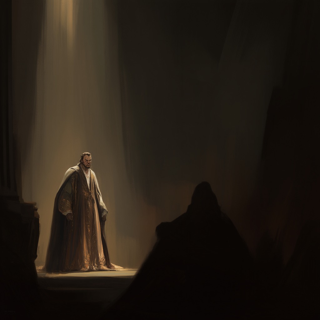 Cersei Lannister's Downfall from "A Dance with Dragons". Cersei is imprisoned by the Faith, forced to confess, and undergoes a walk of atonement, while her power crumbles.