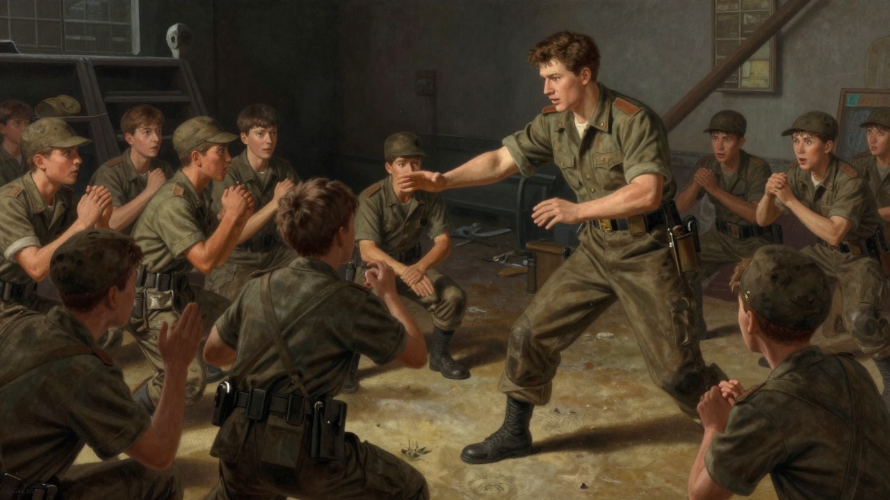 Training with Dink Meeker