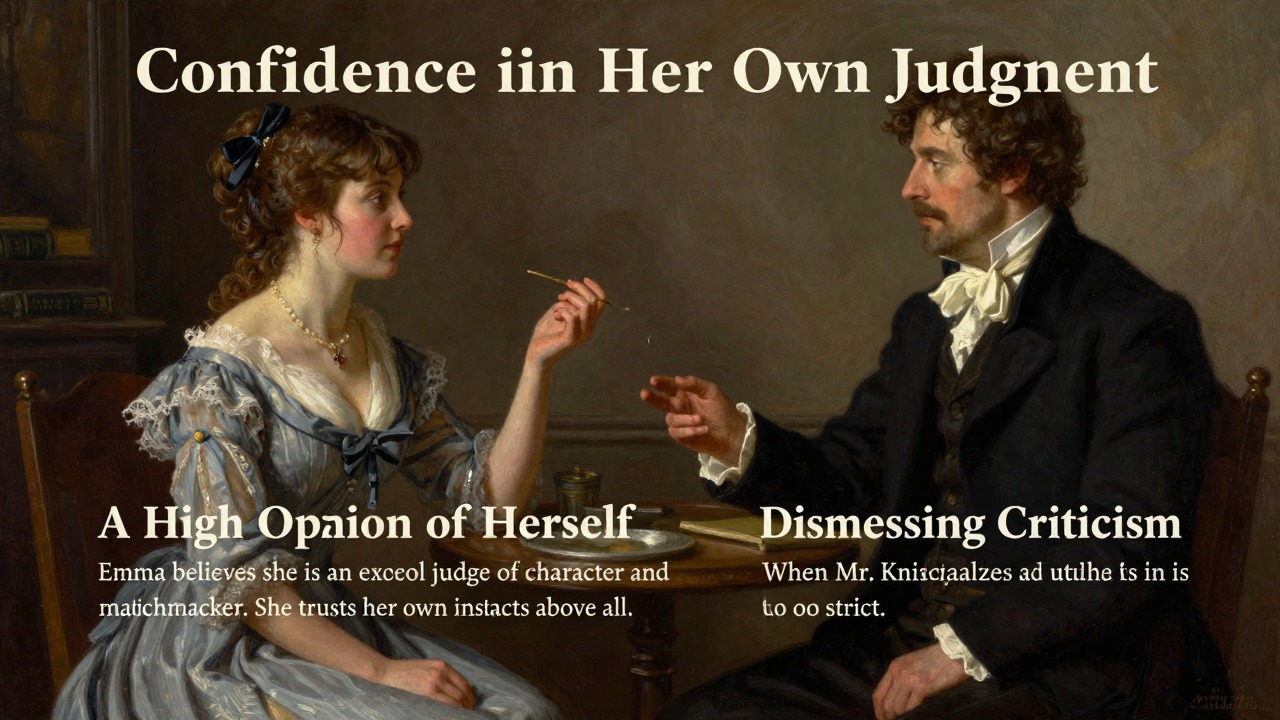 Confidence in Her Own Judgment