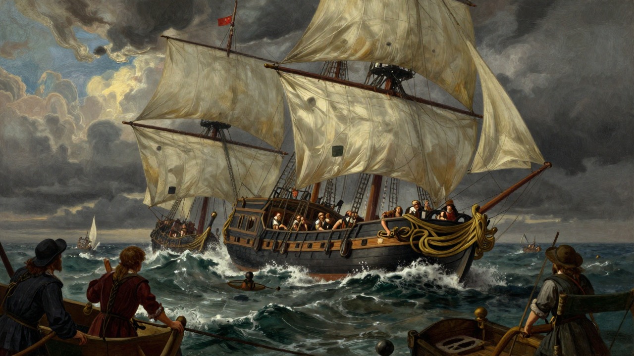 The Storm and the Giant Land