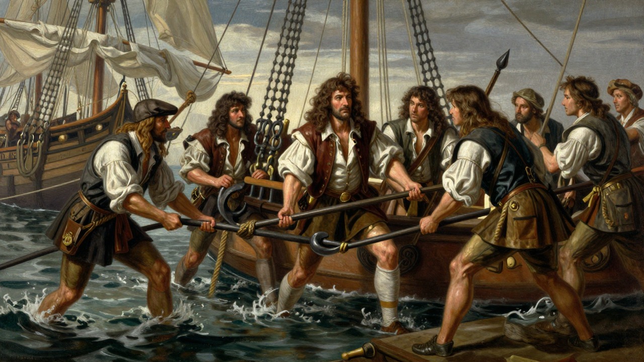 Capture of the Blefuscu Fleet