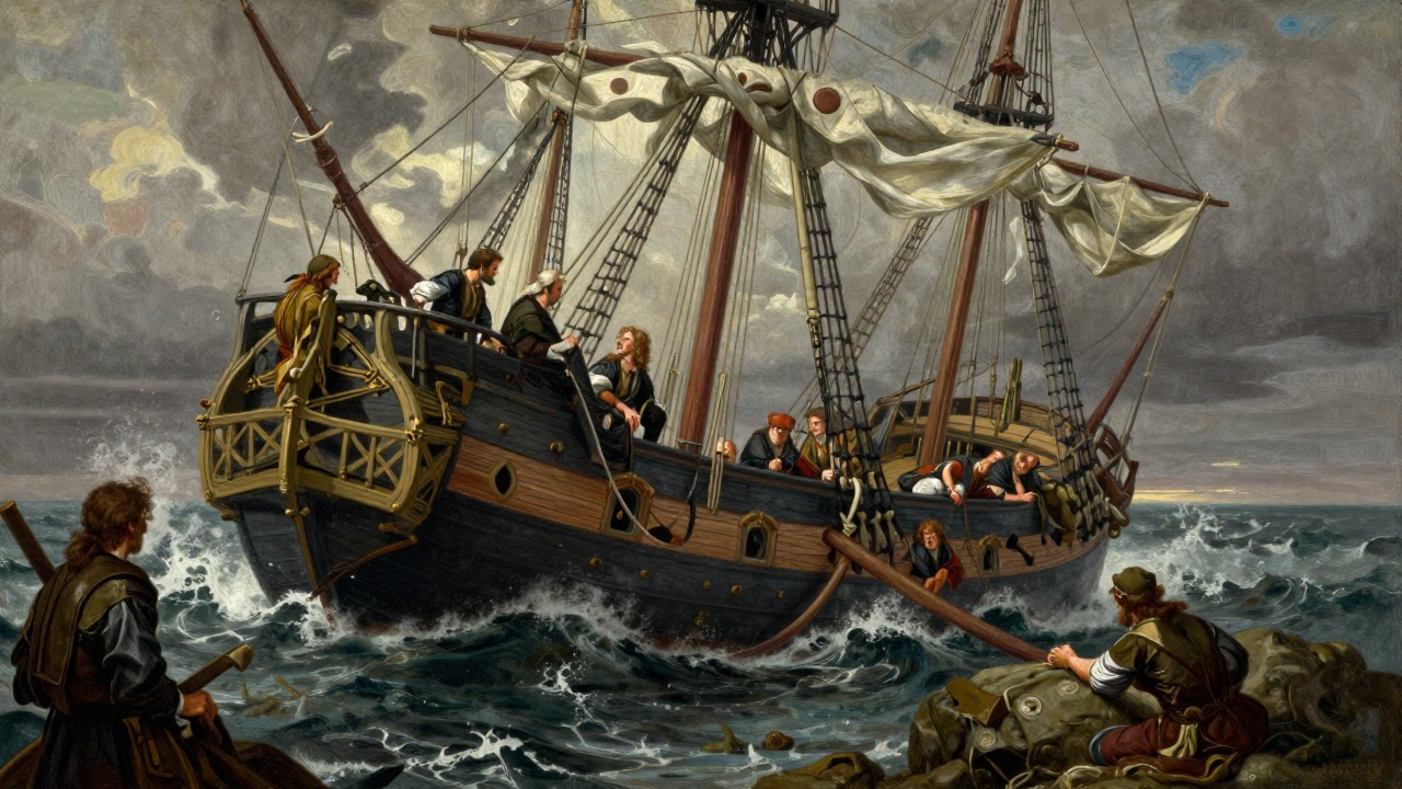 Shipwreck and Stranding