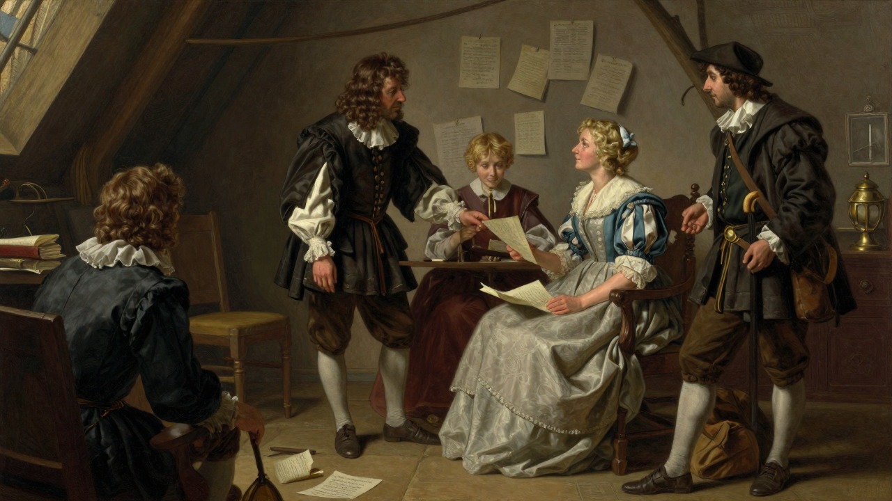 The Letter to His Wife