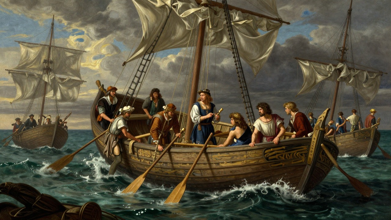 Departure from Blefuscu and Return to England