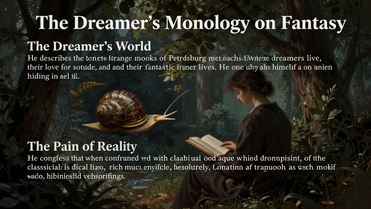 The Dreamer's Monologue on Fantasy