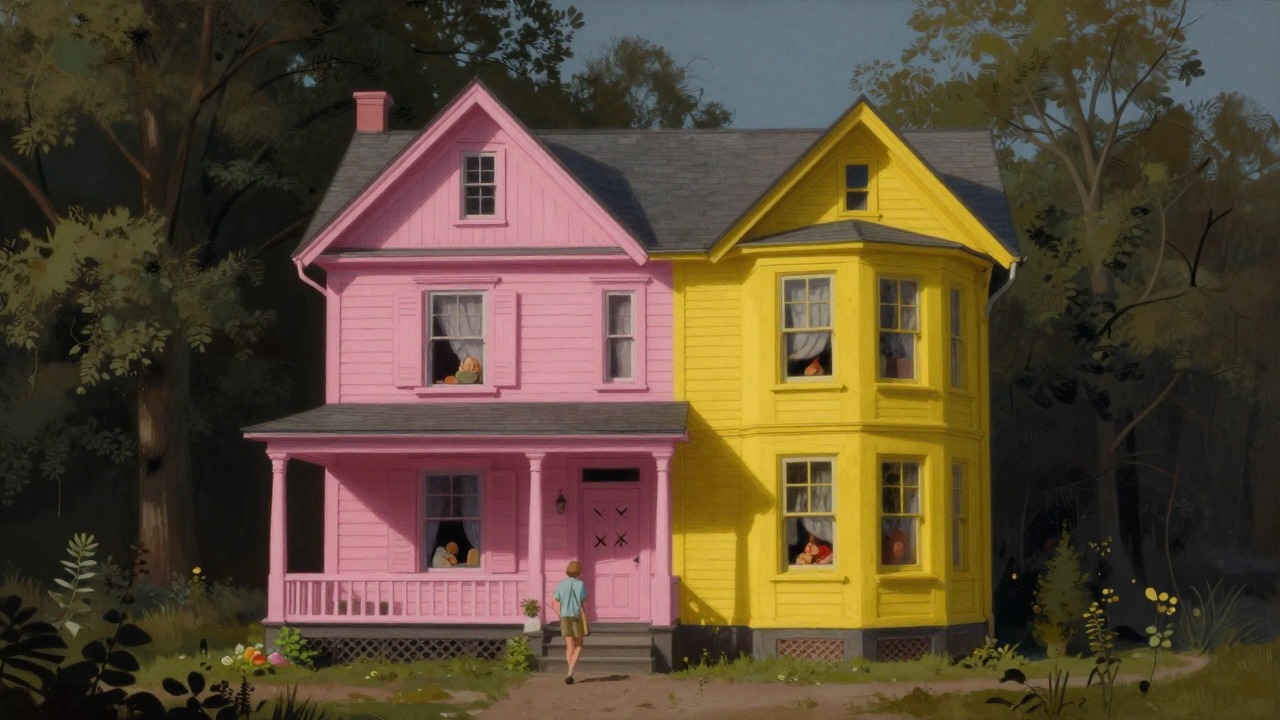 Friendship with the Pink House