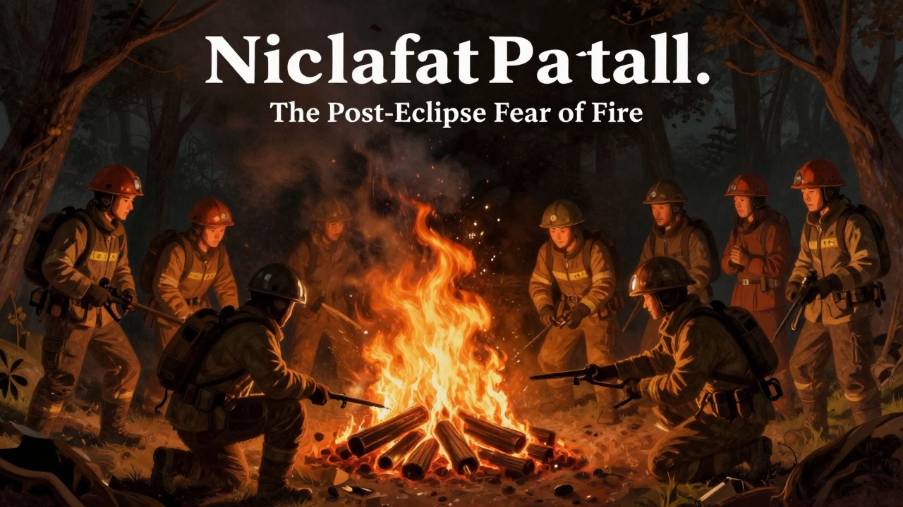 The Post-Eclipse Fear of Fire