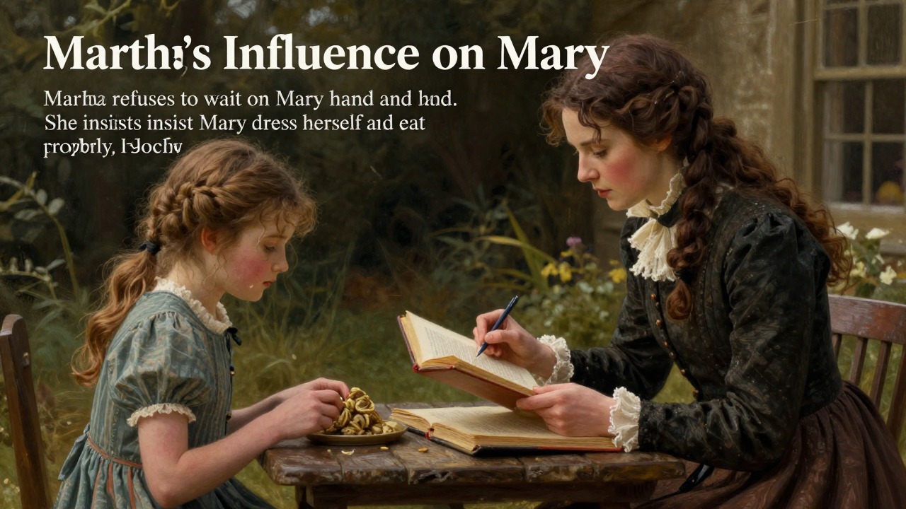 Martha's Influence on Mary