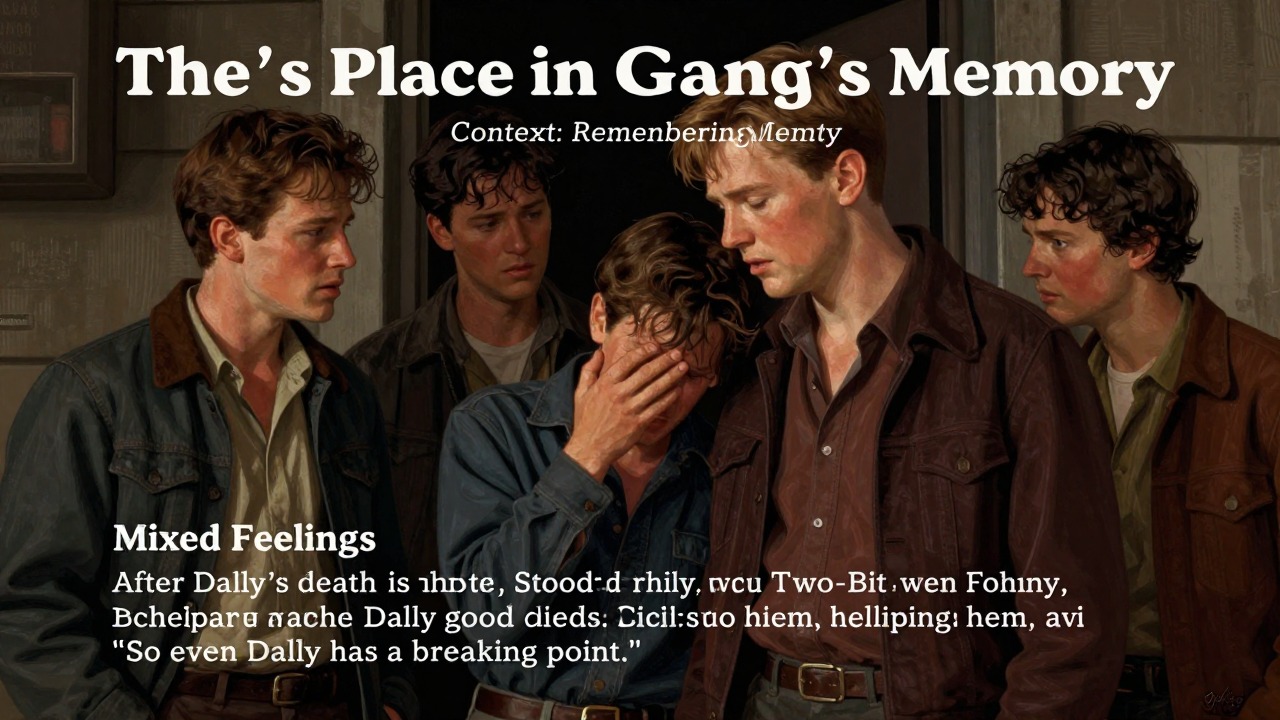 Dally's Place in the Gang's Memory
