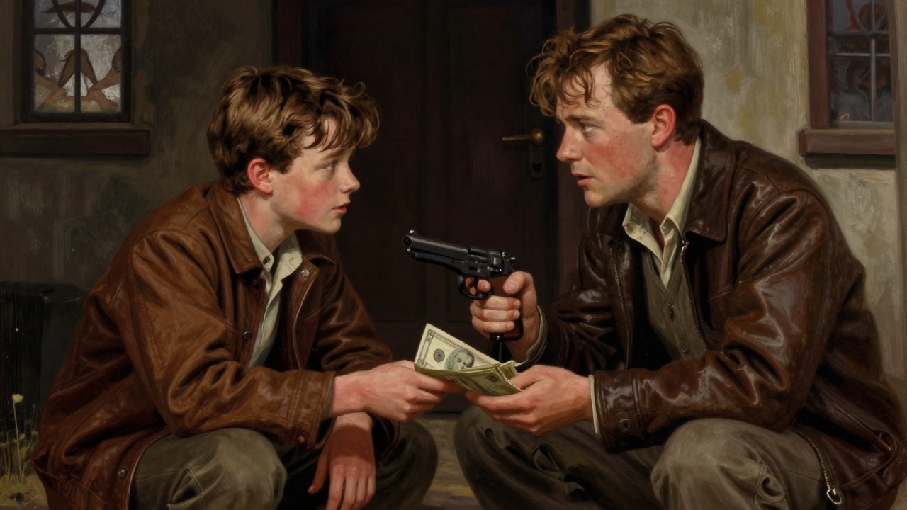 Dally Helps Johnny and Ponyboy