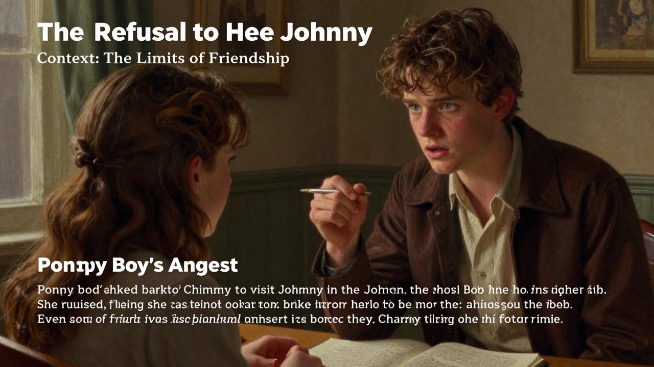 Cherry's Refusal to See Johnny