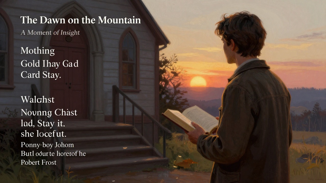 Ponyboy Recites the Poem