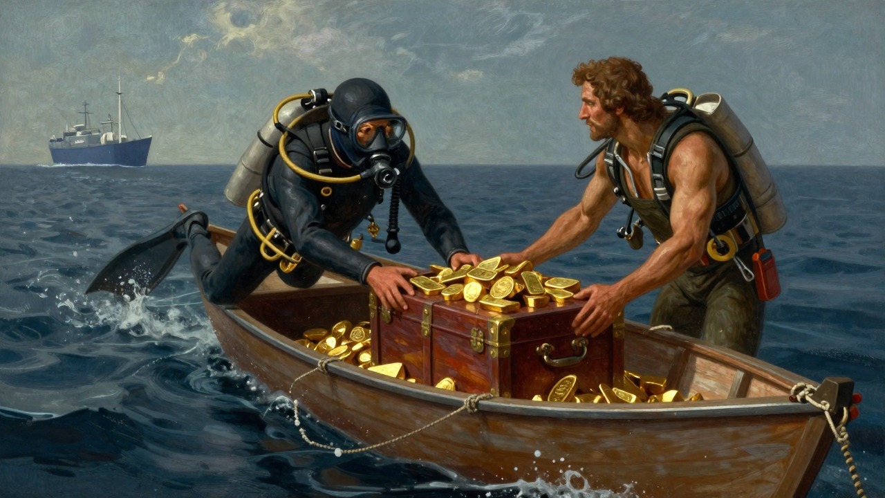 Gold Delivery at Crete
