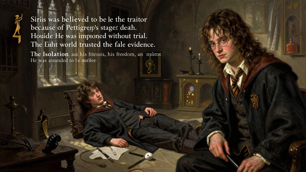 Sirius's false accusation