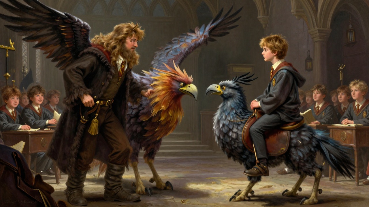 Hippogriff attack on Malfoy