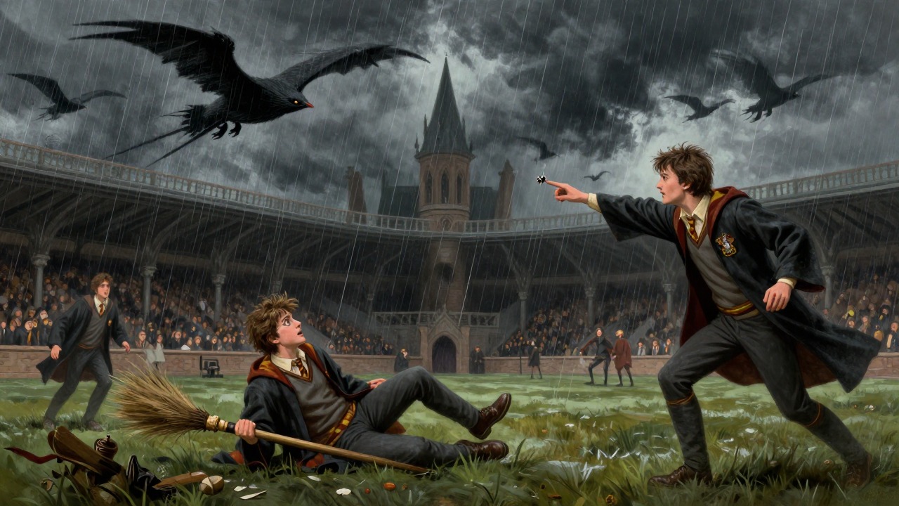 Loss against Hufflepuff