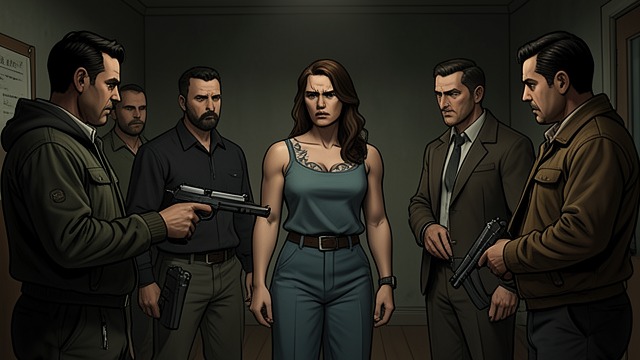 The Police Identity Question from "Stolen Wander". The Police Identity Question Nancy challenges the officers Nancy asks whether pointing a gun at a man without arresting him is police work.