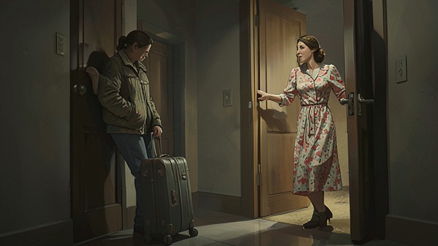 A Call to Cheryl from "Stolen Wander". A Call to Cheryl Asking for shelter Nancy asks Cheryl if she can stay for a few days.