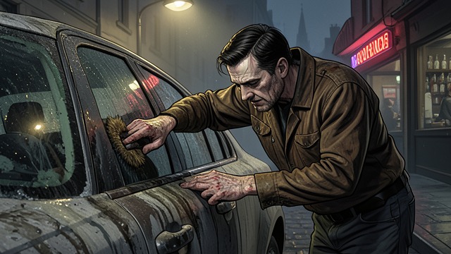 The Punishment Car from "Stolen Wander". The Punishment Car Forced labor Rex spends more than an hour cleaning a car deliberately covered in grime.