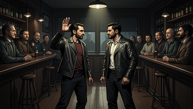 A Narrow Peace from "Stolen Wander". A Narrow Peace The confrontation ends Michaels calls the feud over, the club refuses retaliation, and both sides leave the bar.