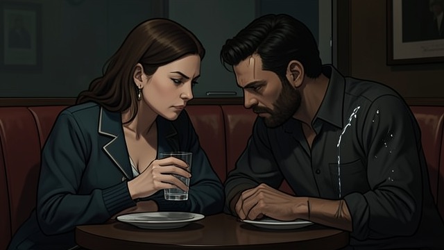 A Bruised Reunion from "Stolen Wander". A Bruised Reunion Relief and resentment After the danger passes, Nancy and Rex sit in the booth where they first shared drinks.