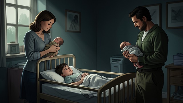 The Birth Behind the Story from "Stolen Wander". The Birth Behind the Story A new fact of life By the time Nancy and Rex prepare for their wedding, their son Sebastian is two months old.