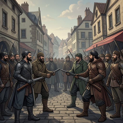 The Town’s Near-War from "Stolen Wander". Salem’s larger civic crisis is contained when the people involved recognize the personal and institutional cost of continuing.