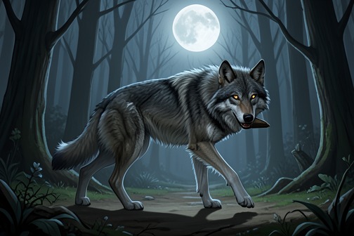 Lycaon’s transformation into a wolf from "The Best Werewolf Short Stories 1800-1849". Lycaon’s transformation into a wolf is the foundational metamorphosis through which the book traces the werewolf’s passage from ancient myth into later…