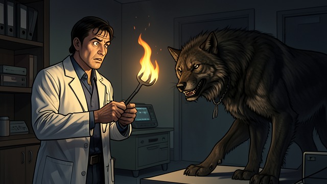 Fire Fork Reversal from "The Best Werewolf Short Stories 1800-1849". Fire Fork Reversal Folk Medicine Antoine Du Pilon claims that striking a werewolf between the eyes with a fire fork will reverse the transformation.