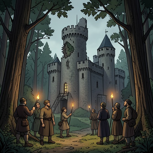 History Beneath the Legend from "The Best Werewolf Short Stories 1800-1849". This flow shows how historical conflict, royal politics, and local custom give supernatural tales their social force.