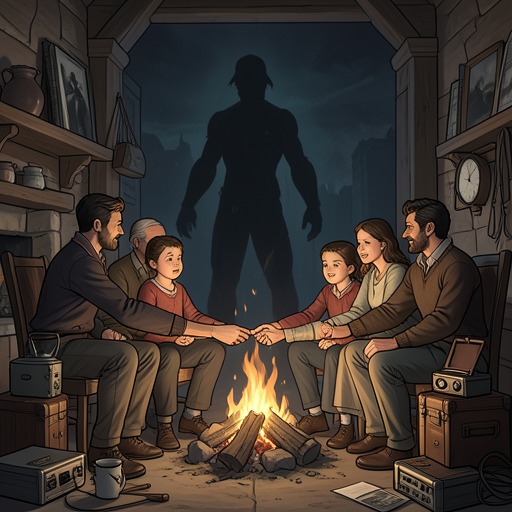 Family Bonds Under Supernatural Threat from "The Best Werewolf Short Stories 1800-1849". This flow traces the protective and destructive forms of family attachment across the anthology’s major werewolf narratives.