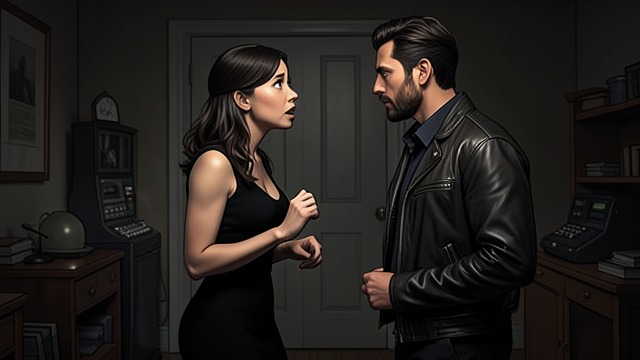 Confrontation with Miles from "The Watcher (A Dark Romance)". Confrontation with Miles Kelly has a tense conversation with Miles, where he expresses concern for her well-being.