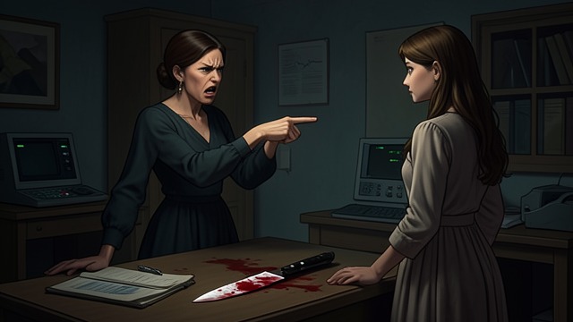 A Plot Exposed from "The Tale of the Vampire Bride". The Conspiracy Named An Admission Vlad explains in front of Glynis that the Baroness helped steer him toward the Wright family.