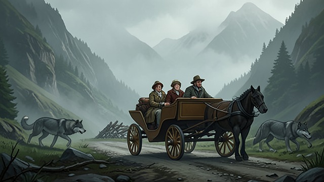 Carpathian Arrival from "The Tale of the Vampire Bride". Arrival in the Mountains A Reluctant Suitor Lady Glynis Wright travels with her family to meet Vlad Dracula, expecting an unpleasant marriage negotiation.