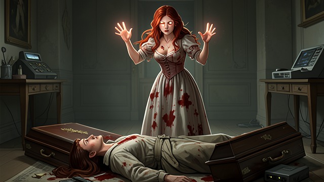 Refusing the Hunger from "The Tale of the Vampire Bride". A New Predator Hunger and Resistance Glynis rejects blood and destroys her coffin, insisting that her old identity still matters.