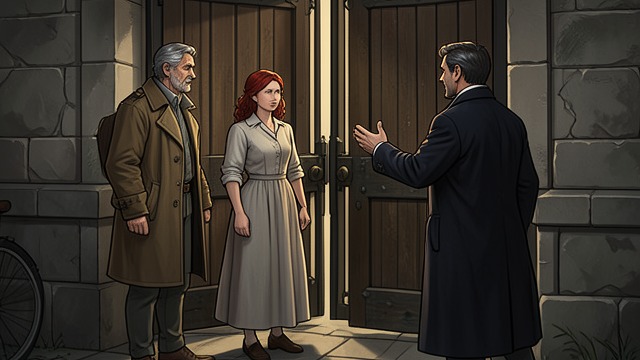 Andrew’s Arrival from "The Tale of the Vampire Bride". The Brother Arrives A Useful Visitor Andrew reaches Buda with Emil Baum, seeking his sister and hoping to assess whether she can return home.