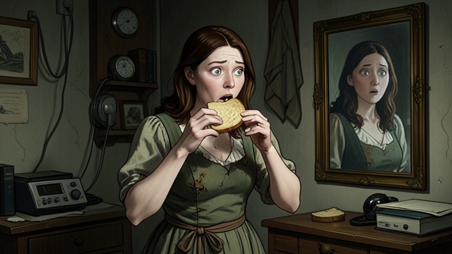 The Hunger Arrives from "The Tale of the Vampire Bride". Need Replaces Appetite A Changed Body Glynis first tries mortal food and discovers that her body now requires blood.