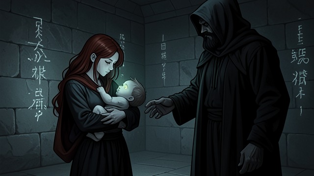 Glynis Becomes Her Child from "The Tale of the Vampire Bride". A Daughter Claimed Care After the Turning Cneajna protects Glynis during her transformation and tries to guide her through vampiric hunger.