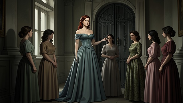 A Mortal Patroness from "The Tale of the Vampire Bride". A Powerful Host Influence in Society The Baroness uses her standing among Buda’s elite to identify English women who might suit Vlad’s plans.