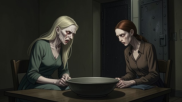 Starvation and Resentment from "The Tale of the Vampire Bride". The First Bride Abandoned Hunger Takes Hold Vlad’s absence leaves the brides trapped, starving, and increasingly desperate.