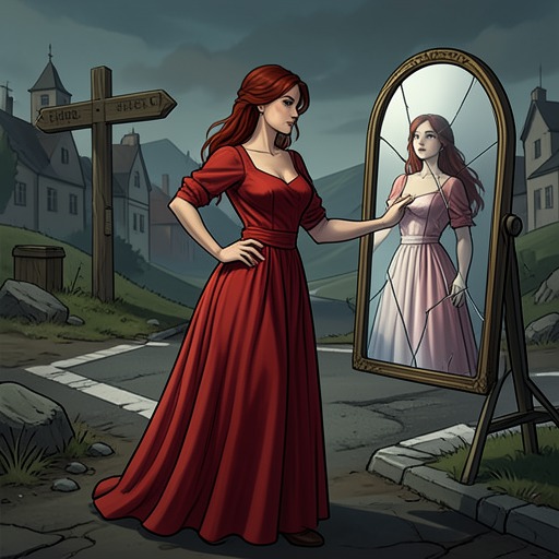 Freedom and the Making of a New Self from "The Tale of the Vampire Bride". This flow considers how Glynis’s escape changes the meaning of identity: she rejects imposed roles but retains the title, power, and history that came with…
