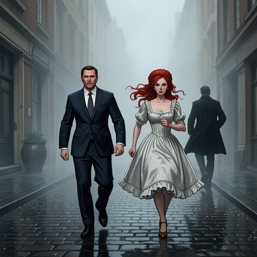 Andrew’s Search for the Truth from "The Tale of the Vampire Bride". This flow tracks Andrew’s movement from bereaved brother to suspicious investigator and, finally, to a reluctant protector of Glynis’s escape.