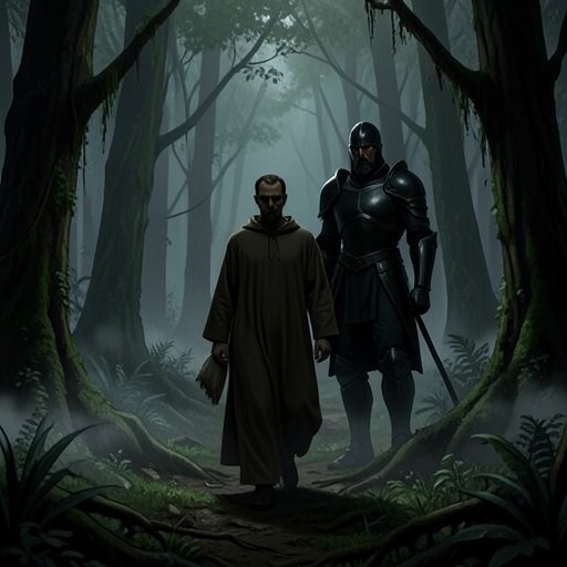 Ignatius’s Lost Vocation from "The Tale of the Vampire Bride". This flow traces Ignatius from priestly devotion through vampiric loss and forbidden love to a loyalty that places him in conflict with Vlad.