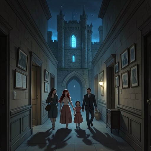 The Castle as Prison and Home from "The Tale of the Vampire Bride". This flow tracks how Dracula’s Castle changes from a refuge for the traveling family into a prison, a vampire household, and finally a place Glynis must leave…