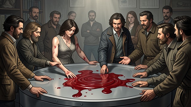 Human Blood Opens the Gate from "Living with 7 vampires". Human Blood Opens the Gate RM discovers that Y/N’s blood can activate the mirror passage when the original portal has become inaccessible.