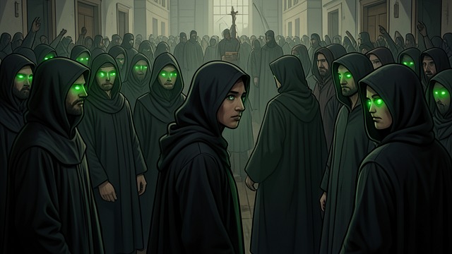 Possessed Familiarity from "Living with 7 vampires". Possessed Familiarity Green-eyed entities appear through the bodies of V, RM, Jungkook, and others.