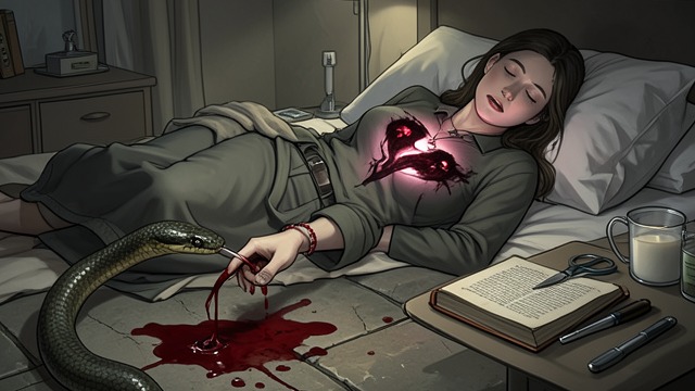 Poison and Coma from "Living with 7 vampires". Poison and Coma The water snake’s poison spreads through Y/N and eventually causes a coma in The Hospital.